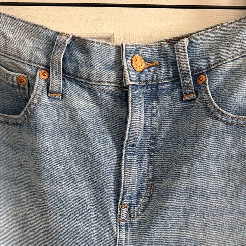 J. Crew Light Blue Straight Leg Jeans - Picture 3 of 14
